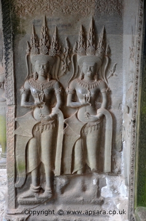 Apsara, Angkor Wat, Cambodia
