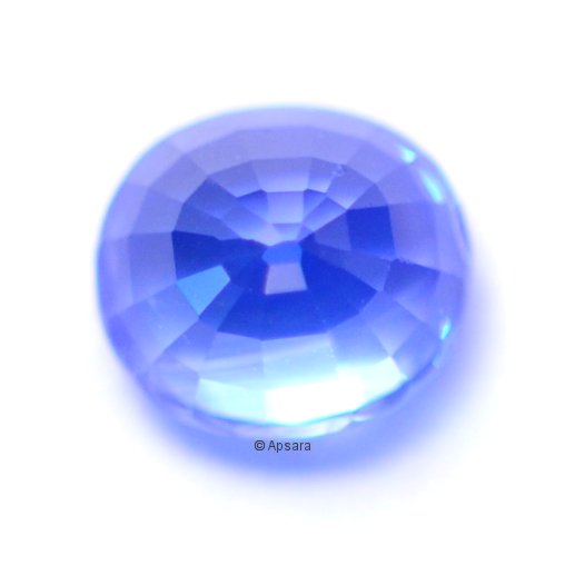 Heated Blue Sapphire