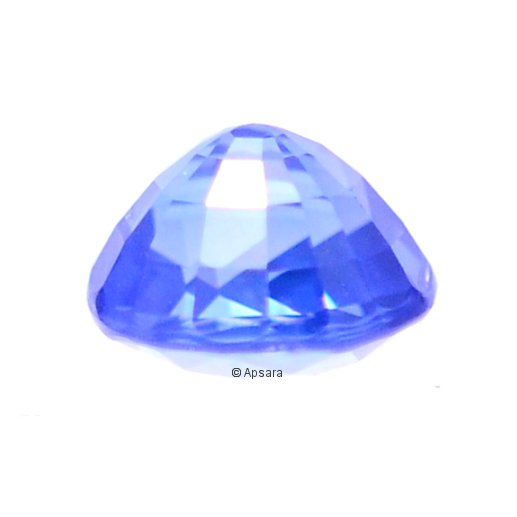 Heated Blue Sapphire