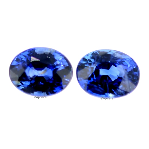 Heated Blue Sapphire