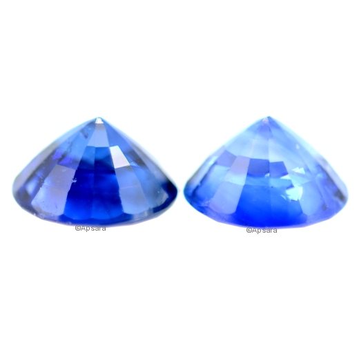 Heated Blue Sapphire