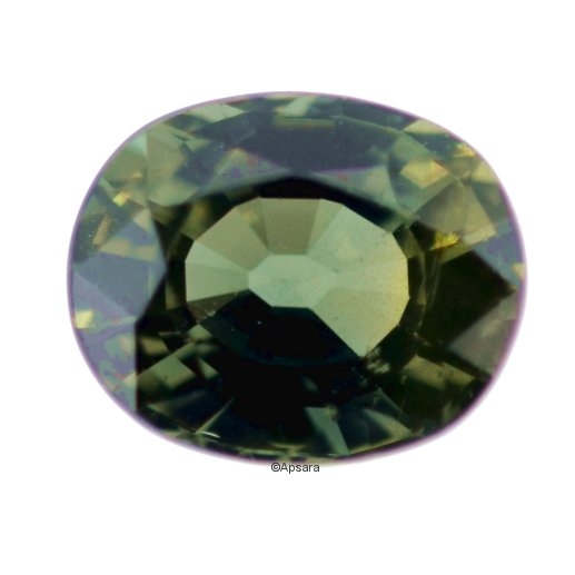 Unheated Green Sapphire