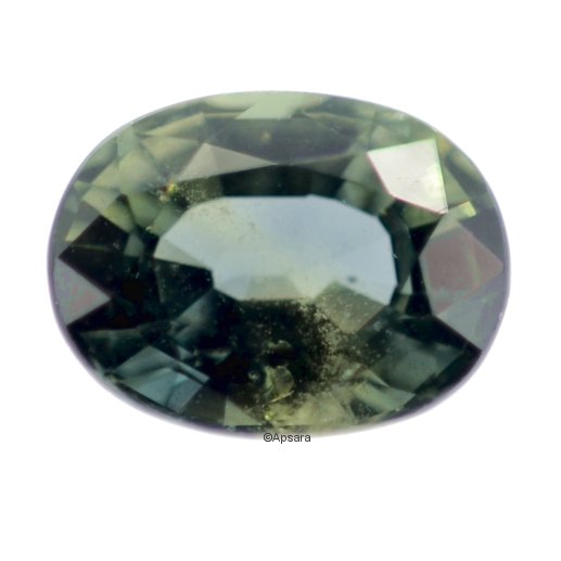 Unheated Green Sapphire