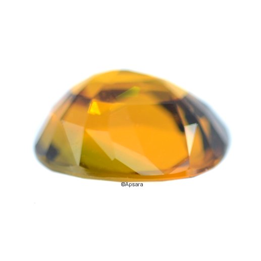 Unheated Orange Sapphire