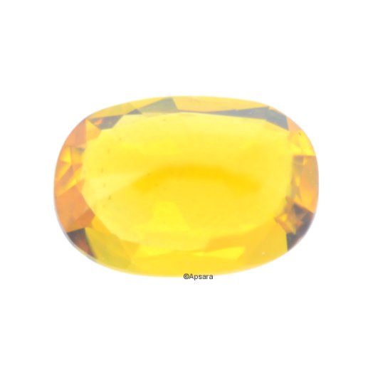 Unheated Orange Sapphire