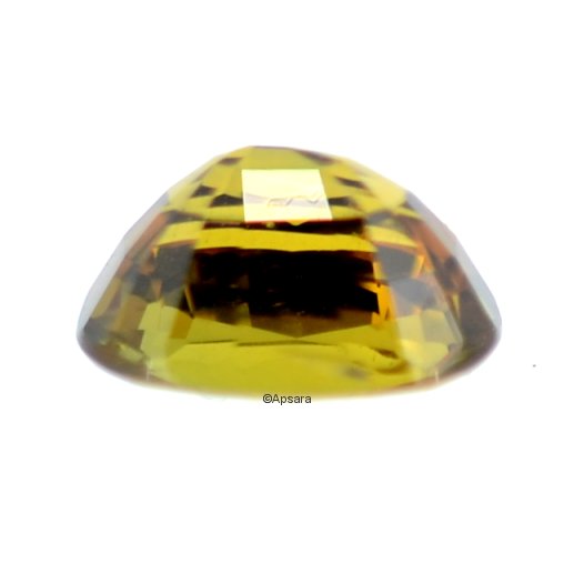 Unheated Orange Sapphire