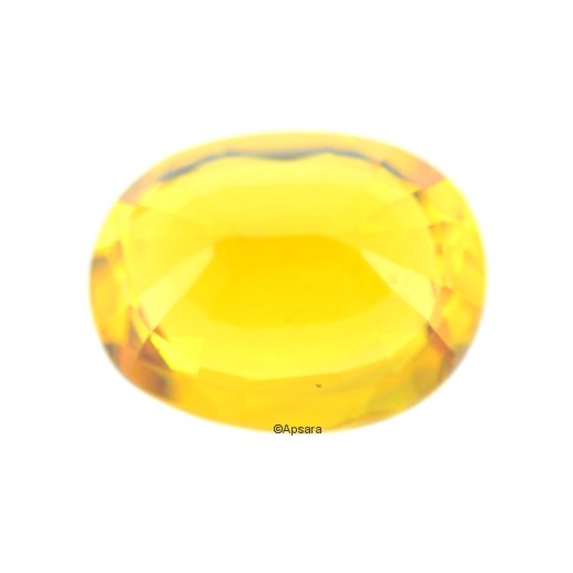 Unheated Orange Sapphire
