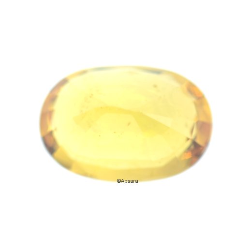 Unheated Orange Sapphire