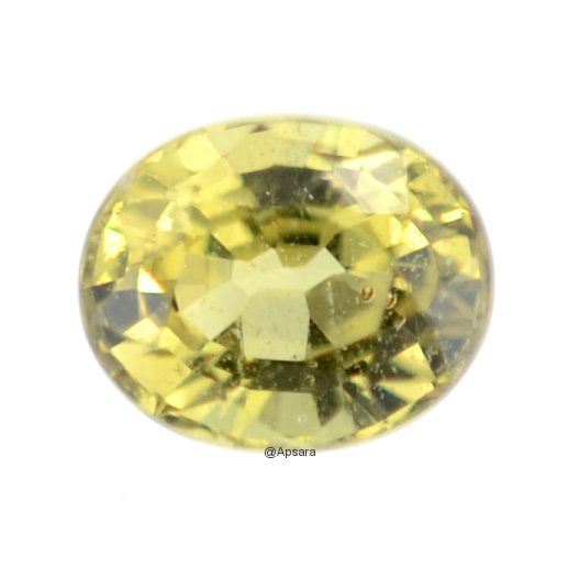 Unheated Yellow Sapphire