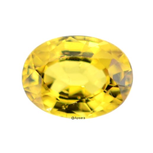 Unheated Yellow Sapphire