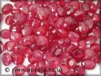 A parcel of lead-glass filled rubies